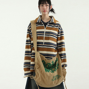 pritned square cross 设计师字母印花单肩包 韩国代购 bag 25A