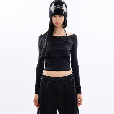 Raucohouse韩代百搭长袖T恤