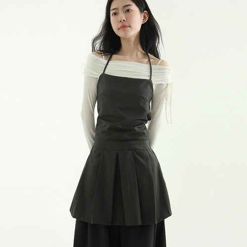 Localmansion韩代百搭吊带连衣裙