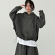 cargo unisex pocket cotton 韩代25 jumper pigmented hood 外套