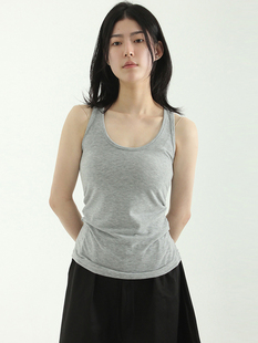 基础短款 silket basic 韩国代购 吊带背心 top sleeveless 23S