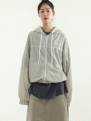 Localmansion韩代连帽薄款夹克