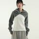 knit 韩国代购 长袖 golgi bolero设计师款 针织衫 hood 披肩短款