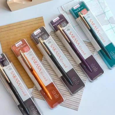 日本ZEBRA斑马中性笔JJ57复古色