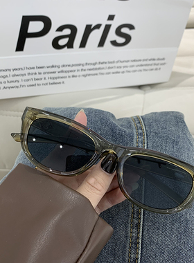 韩版猫眼墨镜女潮小脸凸造型眼镜