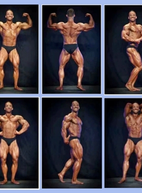 CBBA新规则标准传统健美比赛裤两边5CM厘米三角裤窄边弹力紧身裤