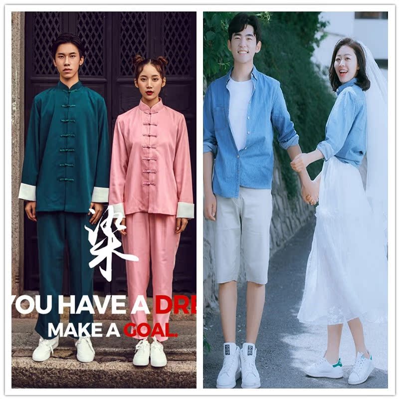 新款影楼主题婚纱2019新款摄影服装活泼情侣外景旅拍牛仔田园风|ruв категории Женская одежда, костюм/национальная одежда/театр костюм, национальная одежда/этап погрузки - от Buy2taobao.com для оказания профессиональной услуги покупки агента Taobao