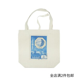 源本生活环保袋/粗纺环保袋/棉布袋帆布袋购物袋-天空