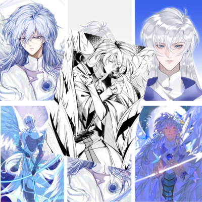 审判者月海报墙贴追星爱豆周边卧室房间墙面写真集拍照布置背景