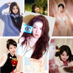 张淼怡海报墙贴追星爱豆周边卧室房间墙面写真集拍照布置背景壁纸