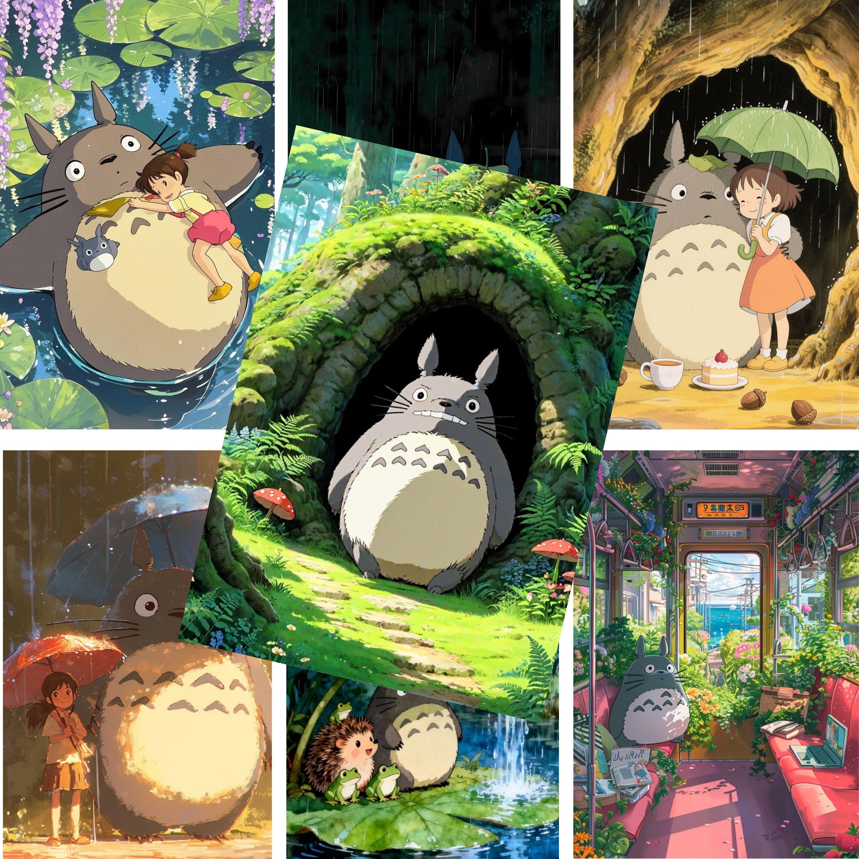 龙猫海报墙贴追星爱豆周边卧室房间墙面写真集拍照布置背景壁纸