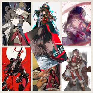 明日方舟 怒潮凛冬海报 墙贴追星爱豆周边卧室房间墙面写真集拍照