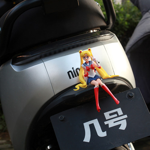 美少女战士车内外车尾顶公仔摆件