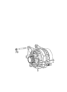 适用福建奔驰新威霆VITOV260V260L发电机三相交流发电机
