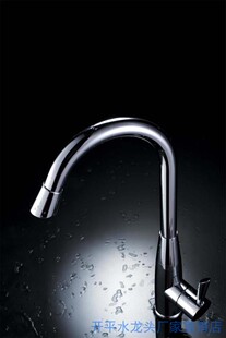 全铜水龙头冷热水龙头厨房龙头水槽龙头镀铬厨房冷热龙头4238实拍