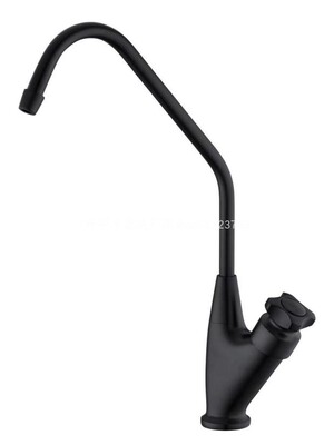 厨房全铜黑色自来水龙头