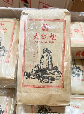 宝田茶叶CM5184大红袍浓香型回甘超值散装袋装500克实惠口粮茶叶