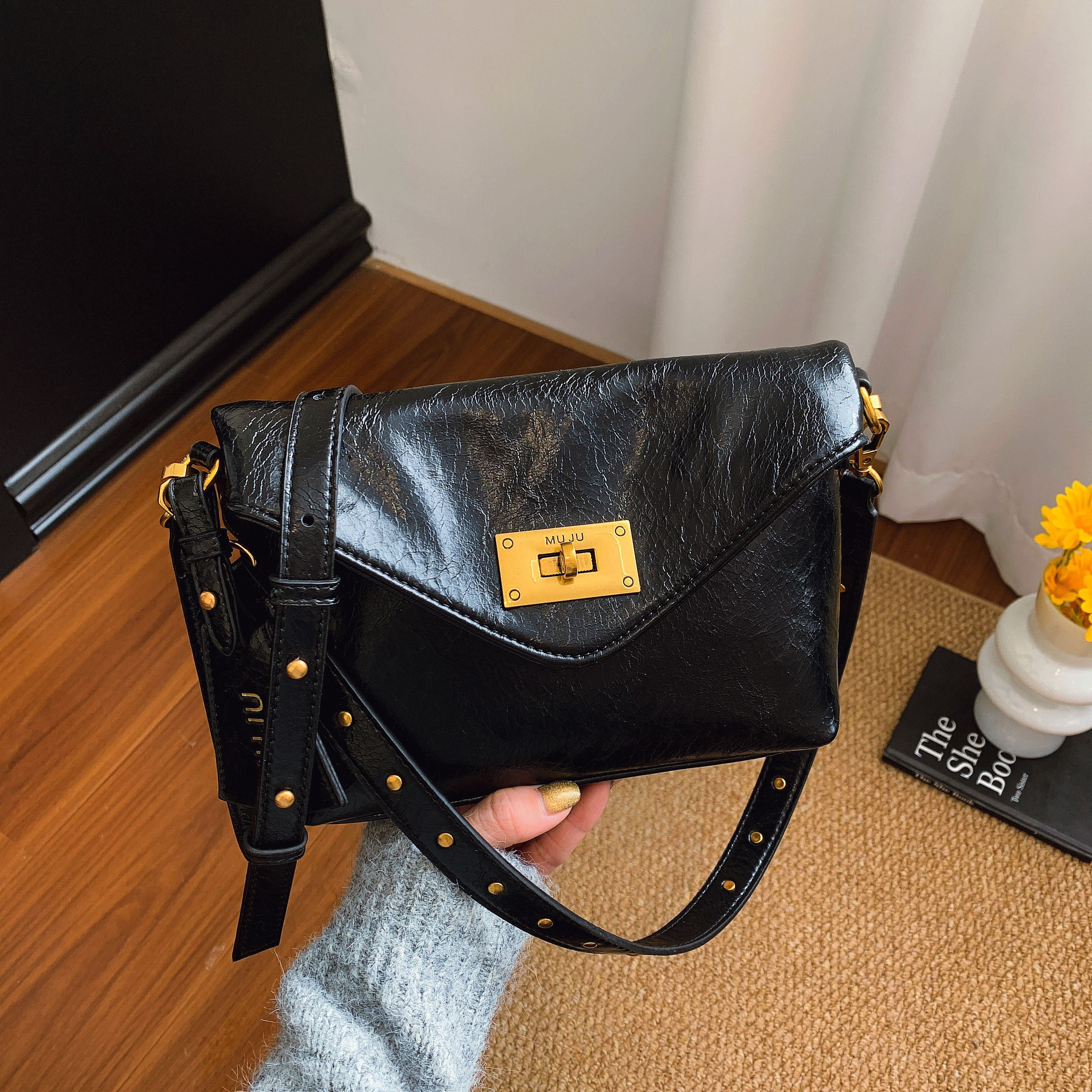 高级感复古小包包女2025新款油皮腋下小方包软皮百搭单肩斜挎小包,箱包皮具/热销女包/男包,通用款女包,淘宝优惠券,粉丝福利购,淘宝优惠卷