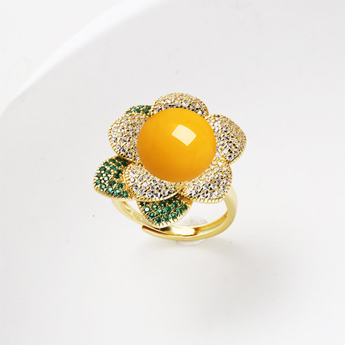 全新S925纯银戒指空托银饰戒托女