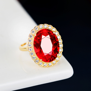 S925纯银戒托diy镶嵌翡翠碧玉石戒面活口女尖底切面戒指空托12*16