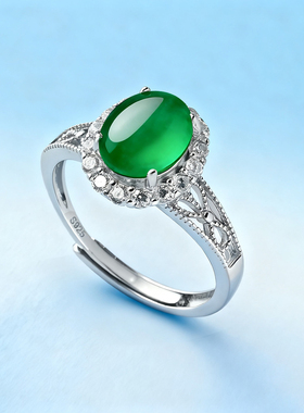 全新S925纯银戒指空托镶嵌戒托