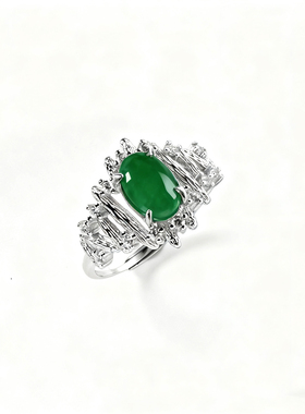 标准S925纯银戒指空托轻奢戒指托