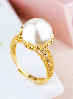 925银戒指空托镶嵌戒面戒托女款