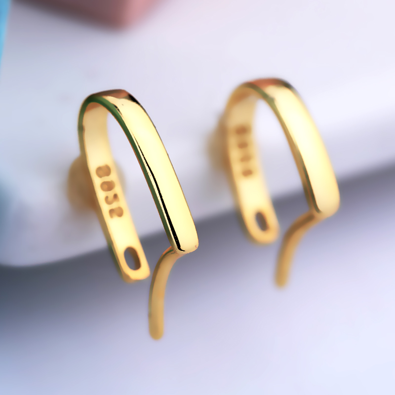 s925扣diy绿松石水滴佛观音项坠