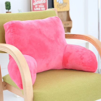 靠垫办公室卡通可爱腰枕大号椅子护腰靠枕靠背垫床头抱枕夏