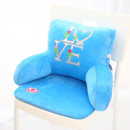 结婚款靠垫办公室卡通可爱腰枕大号椅子护腰靠枕靠背垫床头抱枕
