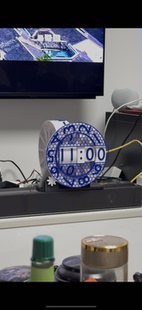 3D打印机械时钟桌面摆件