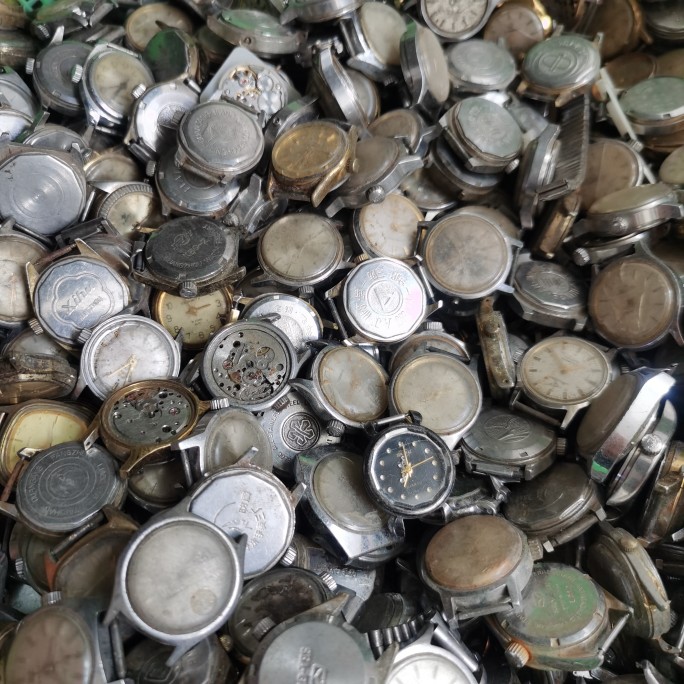 国产女机械手表机芯齿轮配件手工diy蒸汽朋克饰品小女旧手表