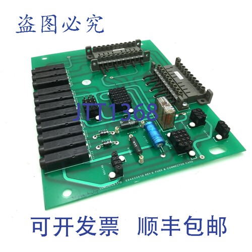 原装供应Lumonics E84A3341D Rev 6 保险丝和连接器卡，11 个保险