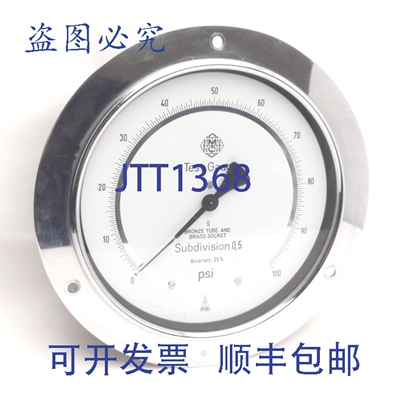 原装供应McDaniel Controls BDP 型压力表，160mm 刻度盘，量程 1