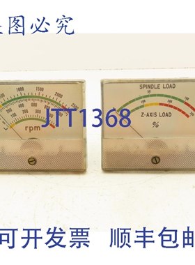 原装供应山崎面板式负载 Z 轴转速表 2500RPM 板条车削 30 套