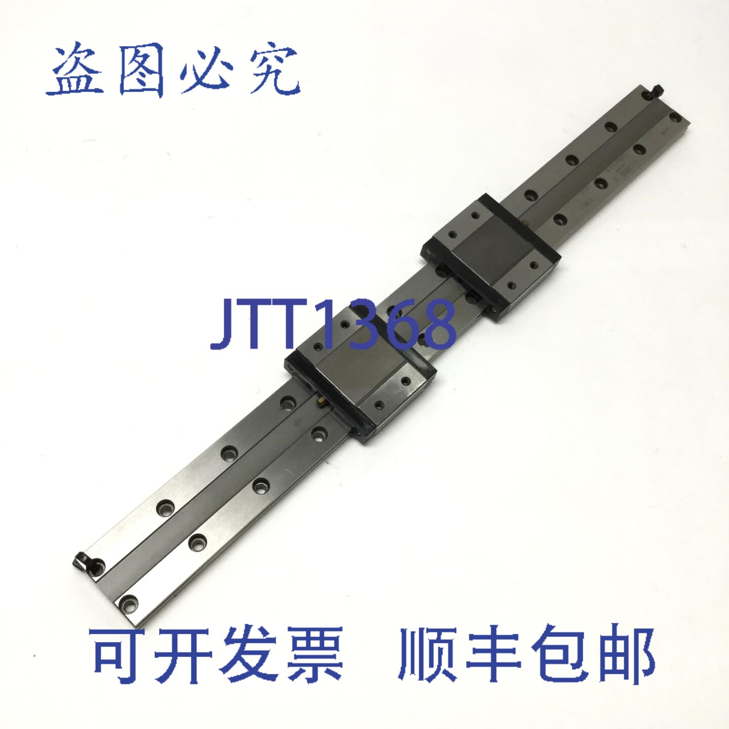 原装供应IKO LWLF42B 直线运动滚珠轴承滑块(2 个),安装在 450