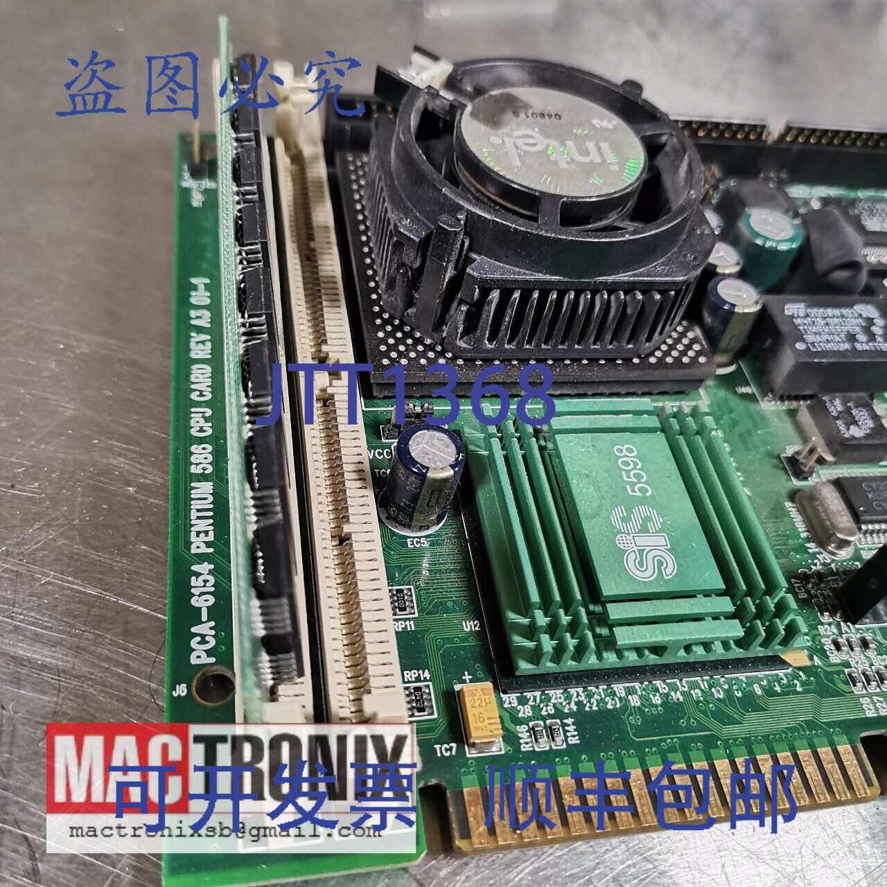 原装供应研华 PCA-6159 Rev A2 / PCA-6154 Rev A3 工业 CPU 卡