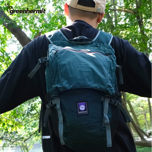 峰鸟greenhemit轻量防水背包