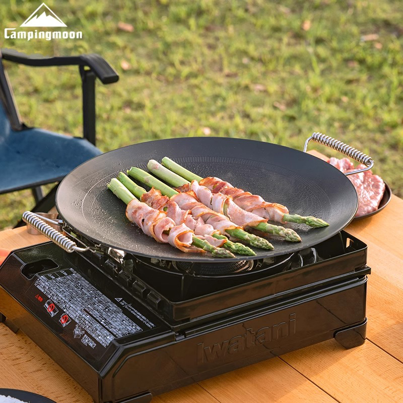 柯曼卡式炉烤肉盘不粘三层