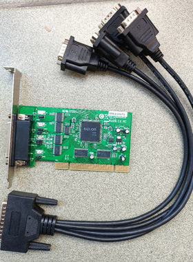 台湾SUNIX 1PCB-4056HP 4串口卡 COM卡 1脚5V供电 PCI插槽