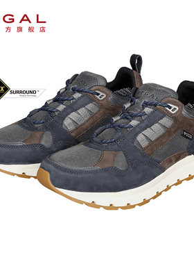 REGAL丽格50EL系带圆头防水拼色日常复合底休闲鞋运动鞋旅游鞋