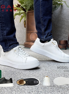 REGAL丽格2025新品T02H高端缝制小白鞋男潮流百搭轻量休闲运动鞋