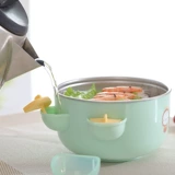 Посуда для кормления, комплект, увлажняющий детский термос для прикорма из нержавеющей стали, защита при падении, защита от ожогов, нержавеющая сталь AISI 304