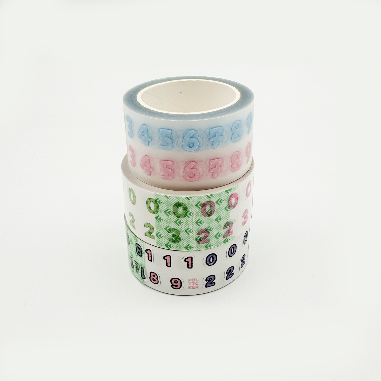 和纸手帐胶带 异形小熊 卡通节色彩日常实用彩色整卷韩版diy