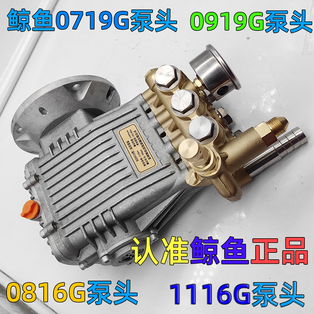 鲸鱼0919G原装商用洗车机泵头