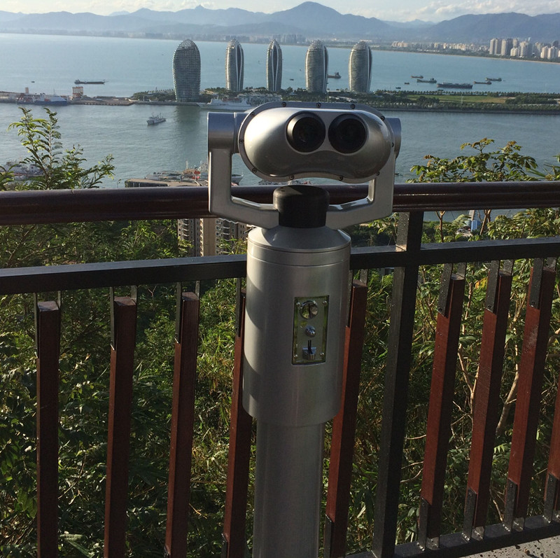热销投币式扫码支付望远镜WTB-N25x100 户外观景望远镜高倍望眼镜
