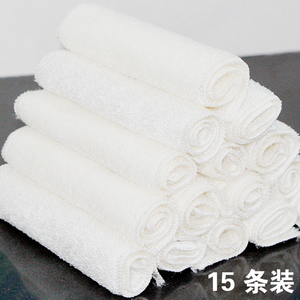 加厚竹纤维洗碗巾厨房神奇不沾油百洁布擦拭清洁抹布毛巾 15条装