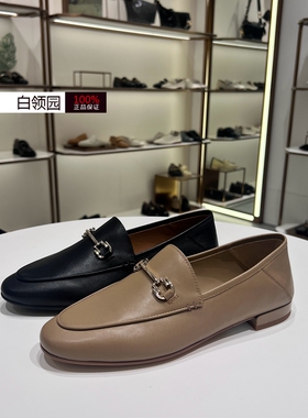 LE SAUNDA莱尔斯丹专柜正品2025春夏通勤乐福鞋平底单鞋女6M11901