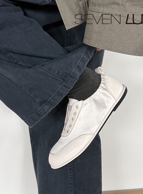 SEVEN LUNA国内正品2026春季简约百搭舒适休闲鞋平底单鞋女SLZ520