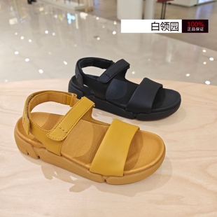 其乐专柜正品2026夏季三瓣鞋轻盈舒适休闲沙滩凉鞋2026女26182571